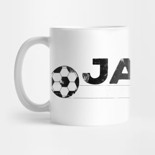 Japan Football Fan. Japan Soccer Design Mug